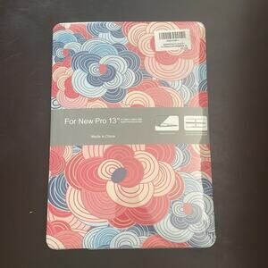 MacBook New Pro 13” 2016-2020 retro floral design hardshell case